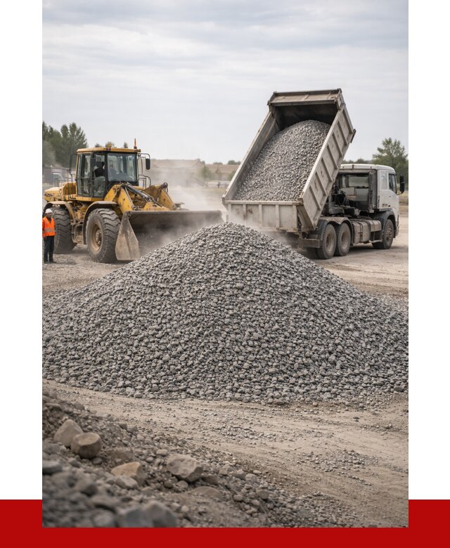 Купить щебень с доставкой в Улан-Удэ от 2561 руб. | ПРОНЕРУДЛнд