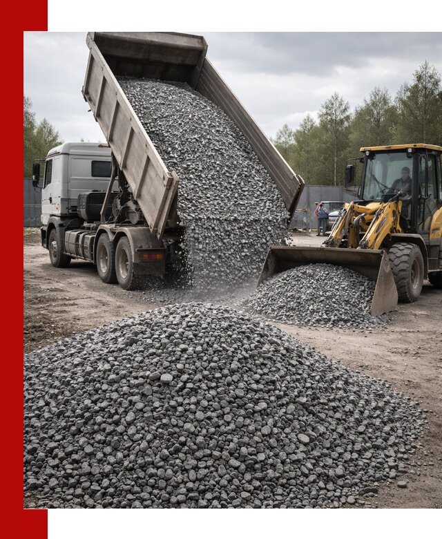 Доставка и продажа щебня гранитного в Улан-Удэ