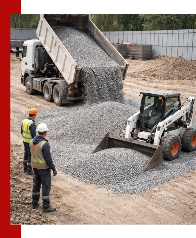 Доставка и продажа гранитного щебня фракции 0-5 в Улан-Удэ