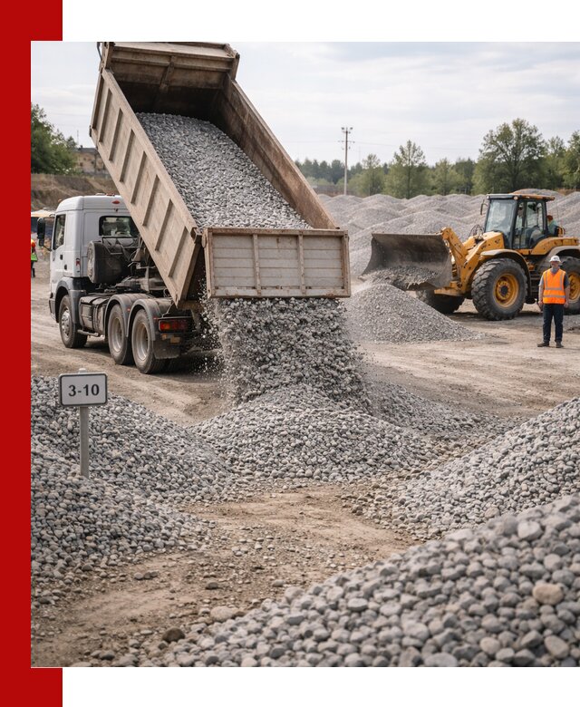 Гранитный щебень фракции 3–10: доставка и продажа в Улан-Удэ