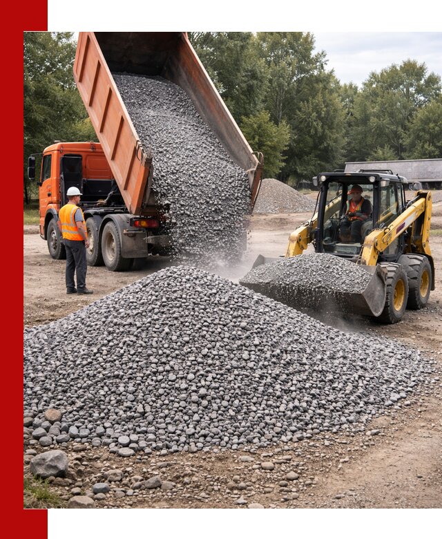 Купить гранитный щебень фракции 5–10 в Улан-Удэ с доставкой