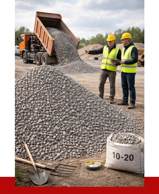 Гранитный щебень фракция 10-20 в Улан-Удэ от 4302 руб.|ПРОНЕРУДЛнд