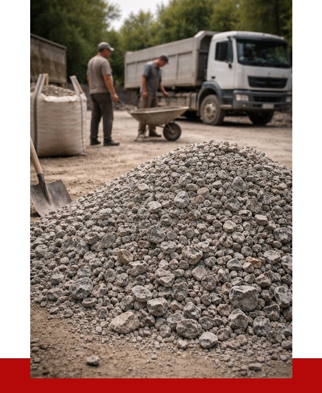 Гранитный щебень фракция 20-40 в Улан-Удэ от 3278 руб. ПРОНЕРУДЛнд