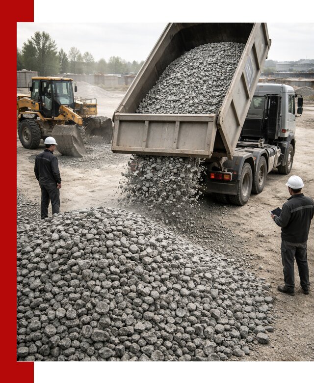 Доставка гранитного щебня фракции 20-40 в Улан-Удэ