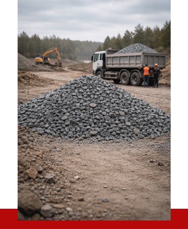 Щебень габбро диабаз фракция 40-70 в Улан-Удэ от 2253 р-ПРОНЕРУДЛнд