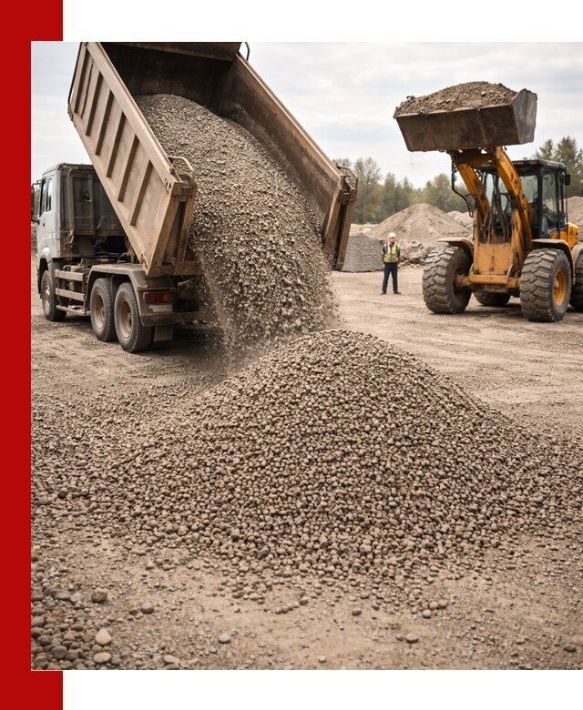 Гравийный щебень фракция 3–10 с доставкой в Улан-Удэ