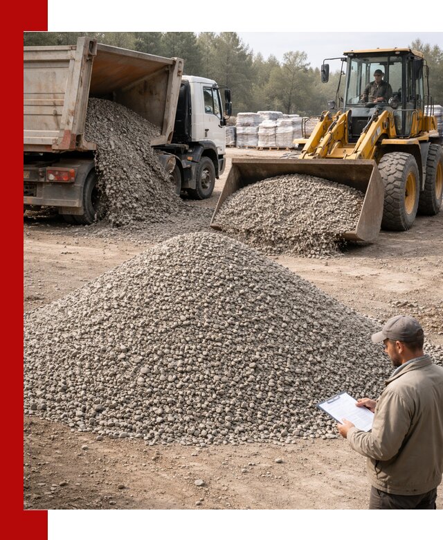 Гравийный щебень фракция 5–10 с доставкой в Улан-Удэ