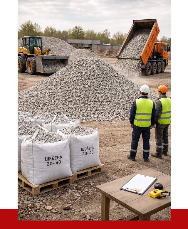 Известняковый щебень 20-40 в Улан-Удэ от 2151 р. ПРОНЕРУДЛнд