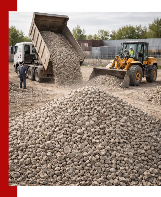 Доломитовый щебень фракции 20–41 с доставкой в Улан-Удэ