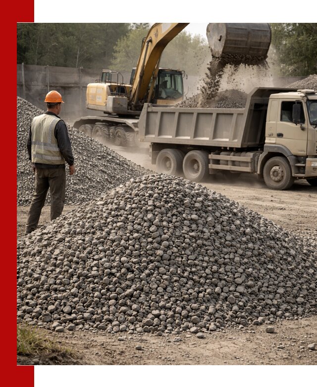 Шлаковый щебень фракция 5-20 с доставкой в Улан-Удэ