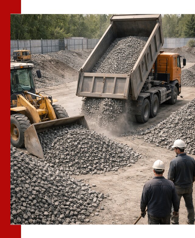 Шлаковый щебень фракция 20-40 доставка и продажа в Улан-Удэ