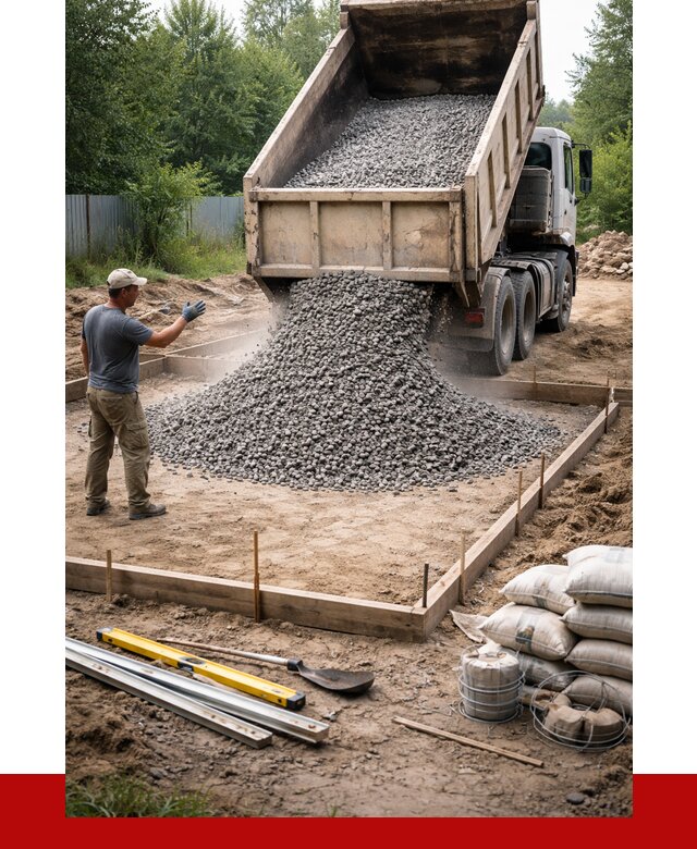 Купить щебень для фундамента в Улан-Удэ от 4609 р. | ПРОНЕРУДЛнд
