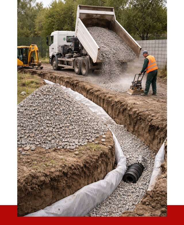 Щебень для дренажа в Улан-Удэ от 1895 р., ПРОНЕРУДЛнд доставка