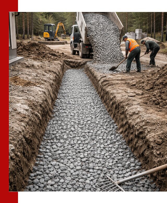 Щебень для дренажа с доставкой в Улан-Удэ высокого качества