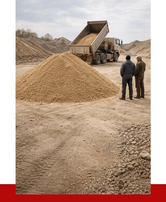 Карьерный песок крупнозернистый в Улан-Удэ от 8707 р | ПРОНЕРУДЛнд