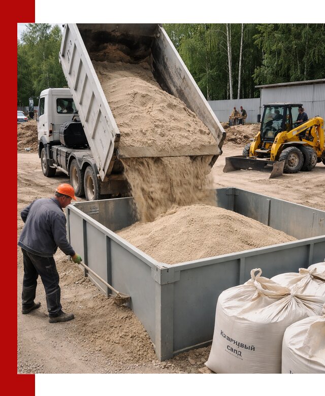 Кварцевый песок для фильтра в Улан-Удэ — доставка и качество