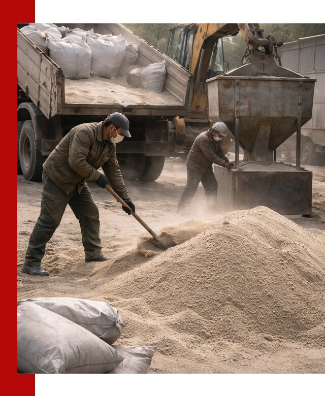 Кварцевый песок для пескоструя в Улан-Удэ — доставка и качество