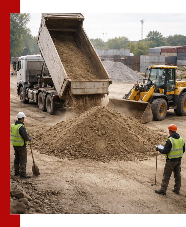 Доставка и продажа пескогрунта оптом и в розницу в Улан-Удэ