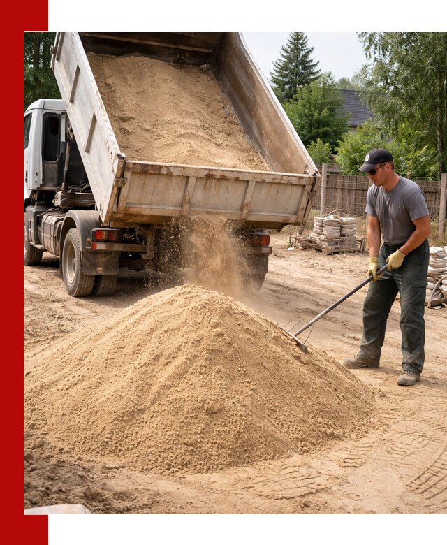 Доставка сухого песка самосвалами в Улан-Удэ