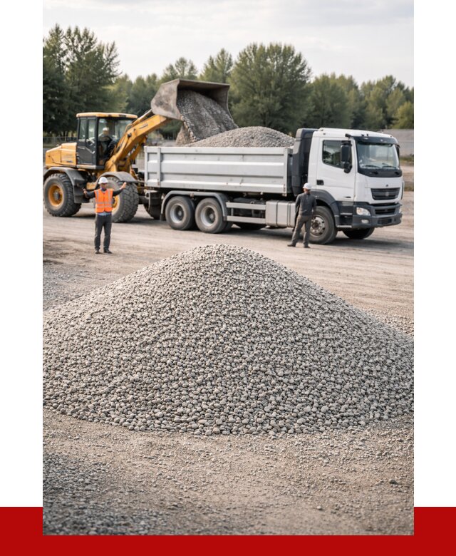 Купить мытый гравий в Улан-Удэ от 3585 р, доставка ПРОНЕРУДЛнд