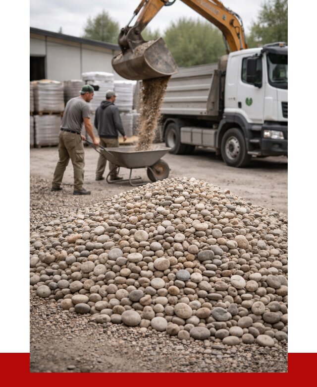 Галька декоративная в Улан-Удэ от 3278 р. за куб | ПРОНЕРУДЛнд