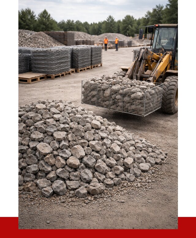 Камень для габионов фракция 70-150 в Улан-Удэ от 4302 р. | ПРОНЕРУДЛнд