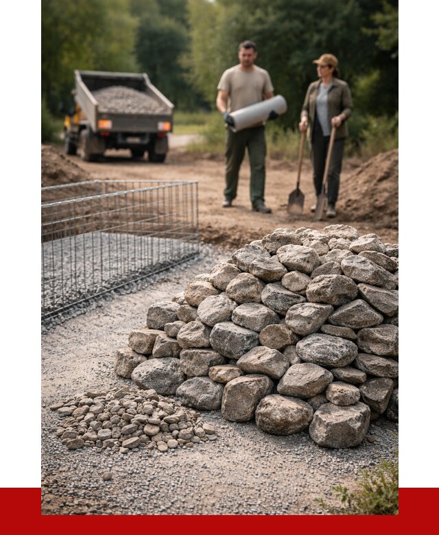 Камень для габионов фракция 100-200 в Улан-Удэ от 4917 р. | ПРОНЕРУДЛнд