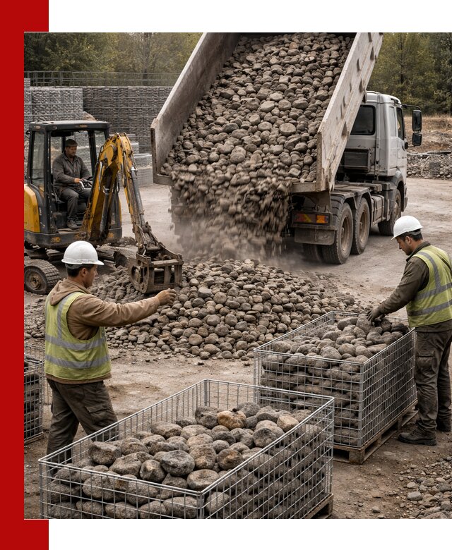 Камень для габионов фракция 100–201 в Улан-Удэ