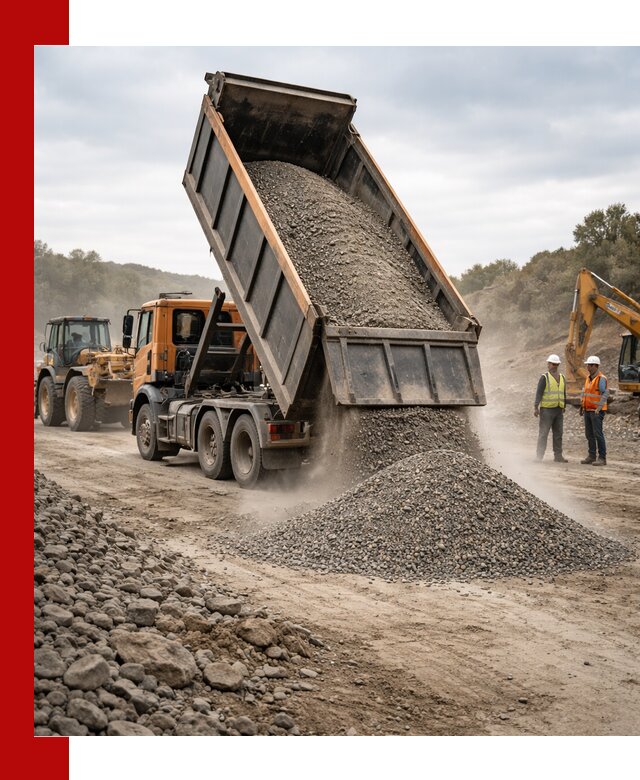 Щебёночно-песчаная смесь ЩПС С1 с доставкой в Улан-Удэ