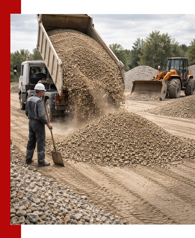 Доставка щпс С3 в Улан-Удэ самосвалами и бортовыми грузовиками