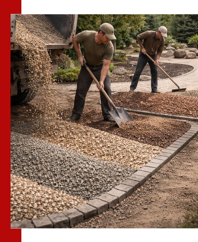 Декоративная крошка для ландшафта в Улан-Удэ — продажа и доставка