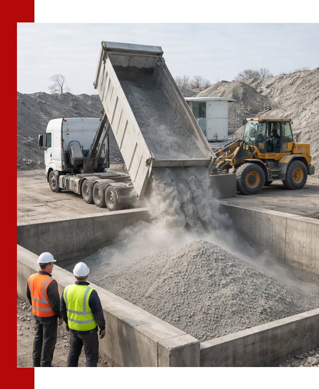 Доставка цемента навалом в Улан-Удэ крупными партиями