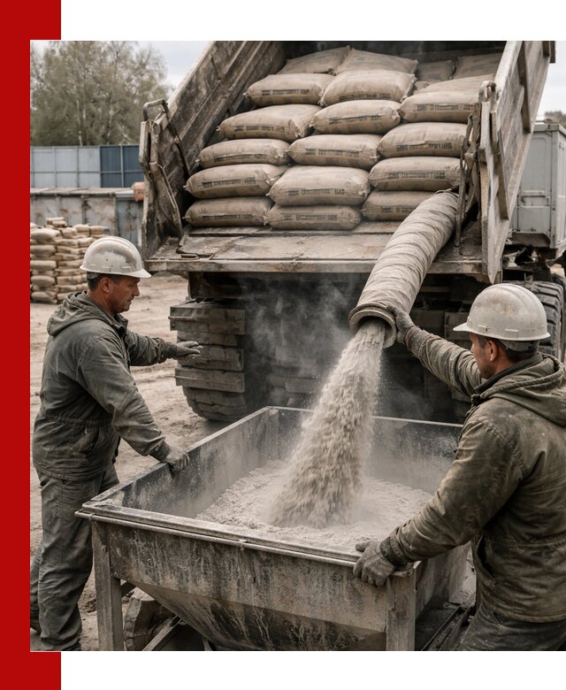 Доставка цемента М400 в Улан-Удэ оптом и в розницу