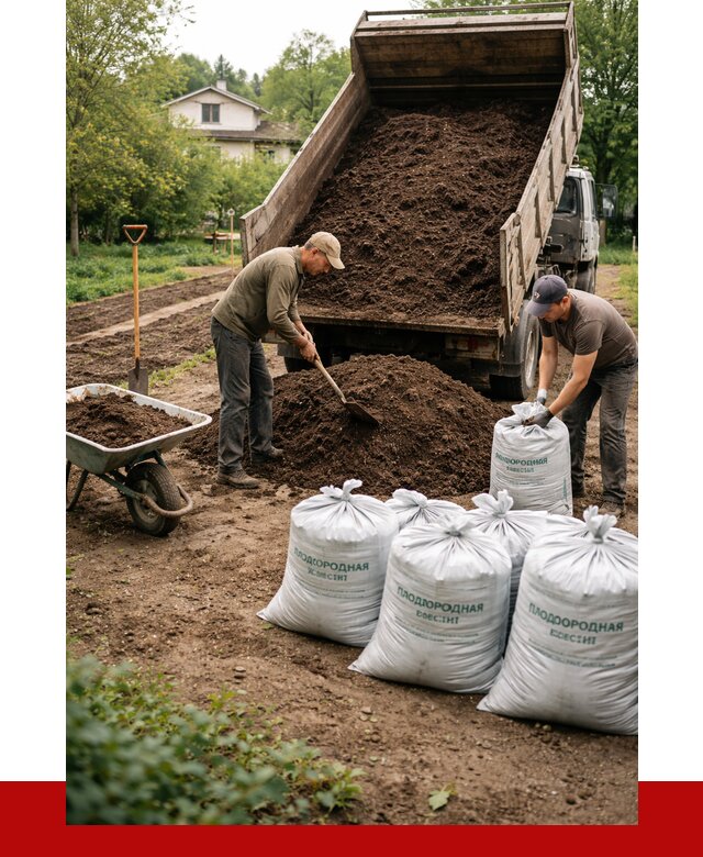 Плодородная смесь в Улан-Удэ от 4302 р./куб с доставкой | ПРОНЕРУДЛнд