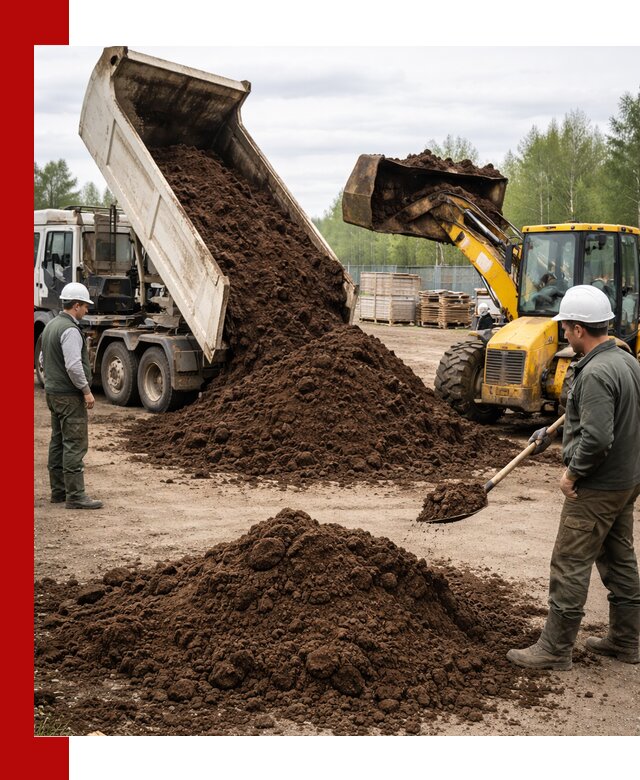 Доставка торфа оптом и в мешках в Улан-Удэ