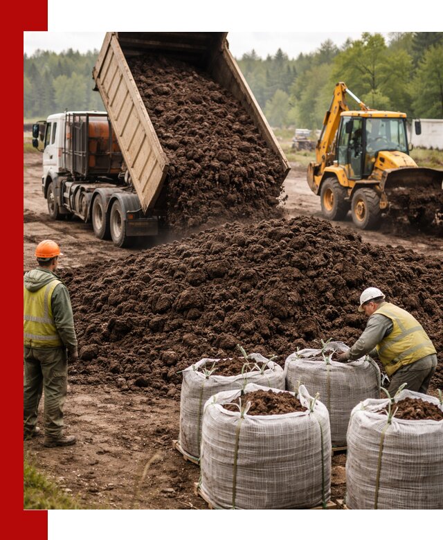 Доставка нейтрального торфа в Улан-Удэ оптом и в розницу