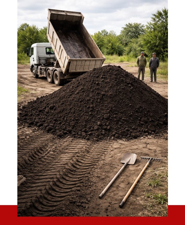 Купить чернозем навалом в Улан-Удэ от 1229 р. за куб | ПРОНЕРУДЛнд