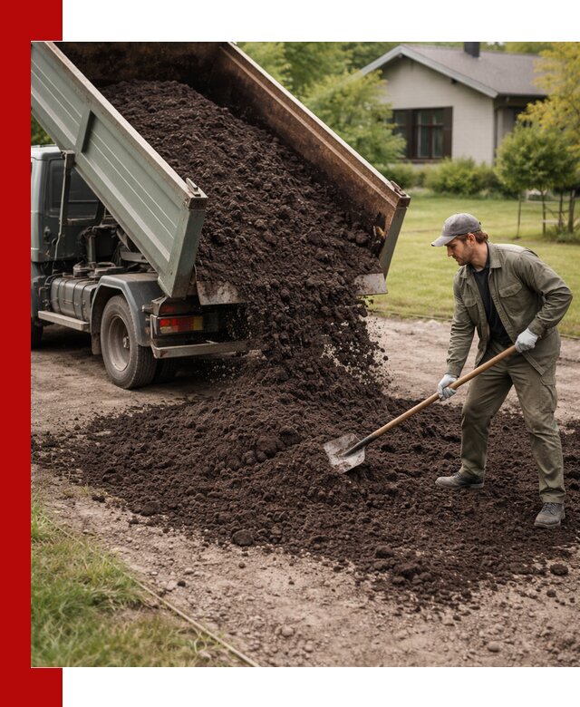 Чернозем для газона с доставкой в Улан-Удэ быстро и качественно