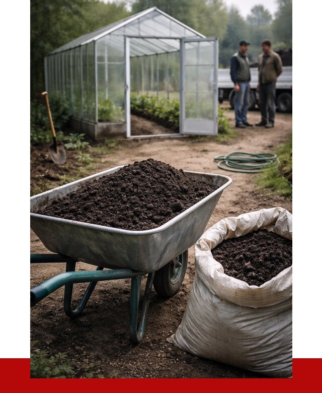 Чернозем для теплицы в Улан-Удэ с доставкой от 1536 р. | ПРОНЕРУДЛнд