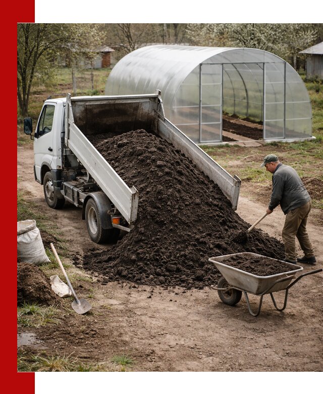 Чернозем для теплицы с доставкой в Улан-Удэ