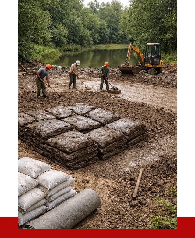 Купить глину для пруда в Улан-Удэ от 4609 р. с доставкой | ПРОНЕРУДЛнд