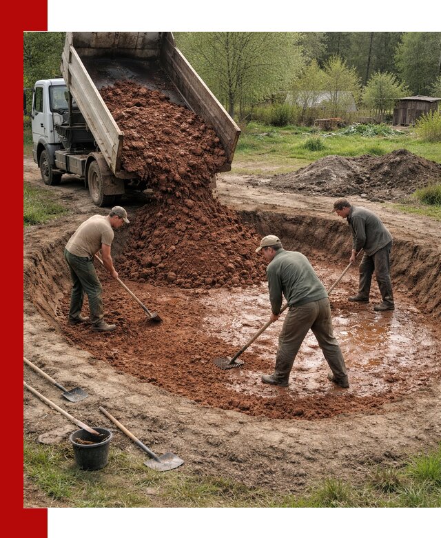 Купить качественную глину для пруда в Улан-Удэ