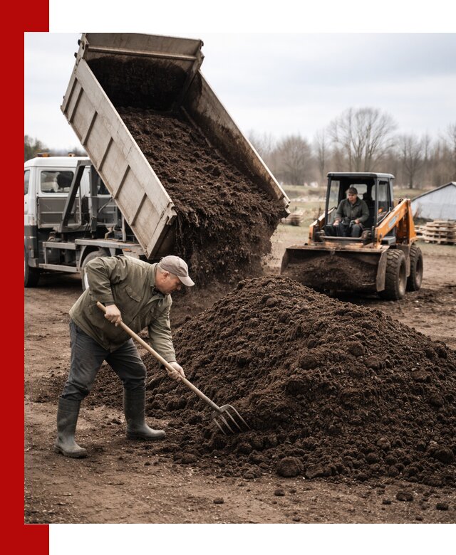 Доставка и продажа перегноя в Улан-Удэ быстро и дешево