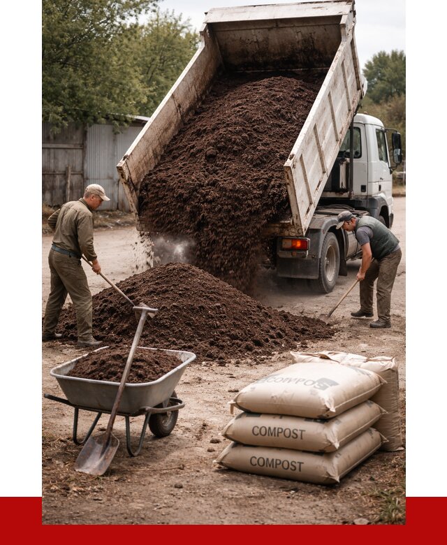 Купить компост в Улан-Удэ от 4302 р. за куб с доставкой | ПРОНЕРУДЛнд