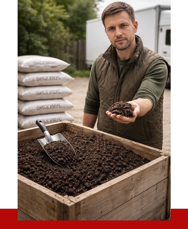 Купить биогумус в Улан-Удэ с доставкой от 8707 р. за куб | ПРОНЕРУДЛнд