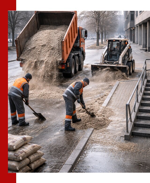 Поставка противогололедных материалов в Улан-Удэ