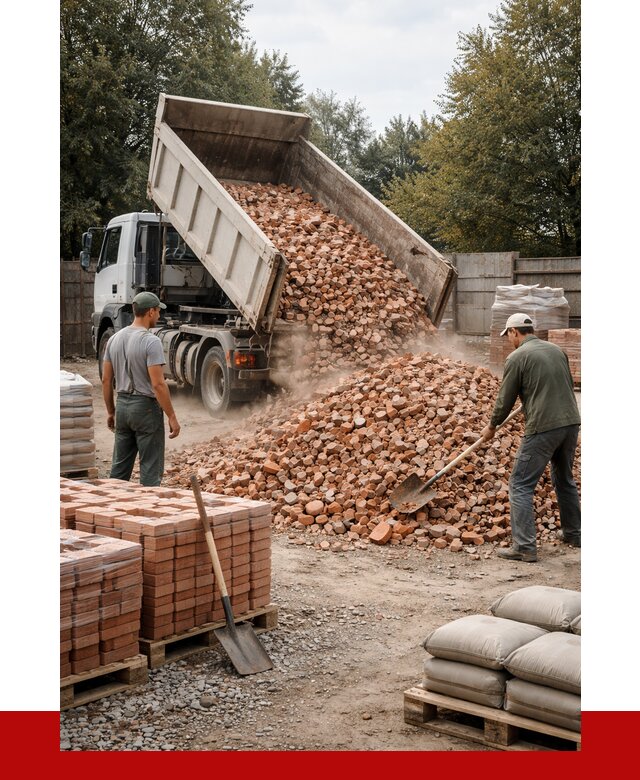 Бой кирпича в Улан-Удэ с доставкой от 4302 руб/куб | ПРОНЕРУДЛнд