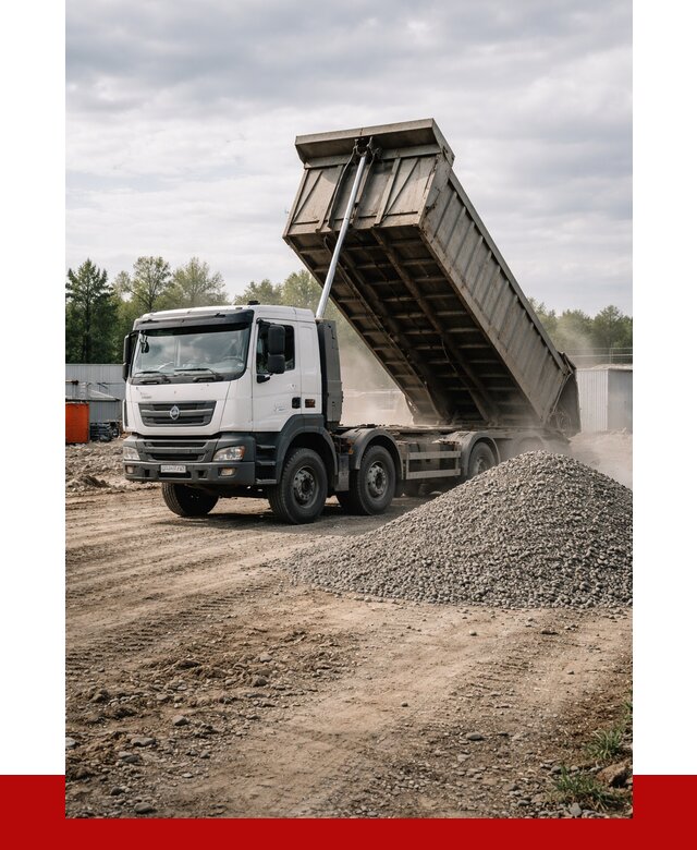 Доставка самосвалом 40 кубов в Улан-Удэ от 9219 р. | ПРОНЕРУДЛнд