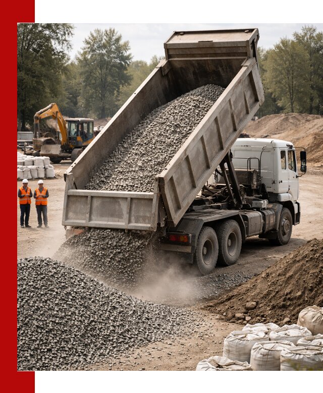 Аренда самосвала в Улан-Удэ для доставки сыпучих и нерудных материалов