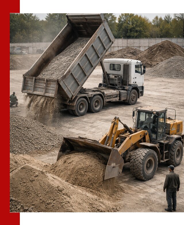 Перевозка сыпучих грузов самосвалами и бортовыми в Улан-Удэ